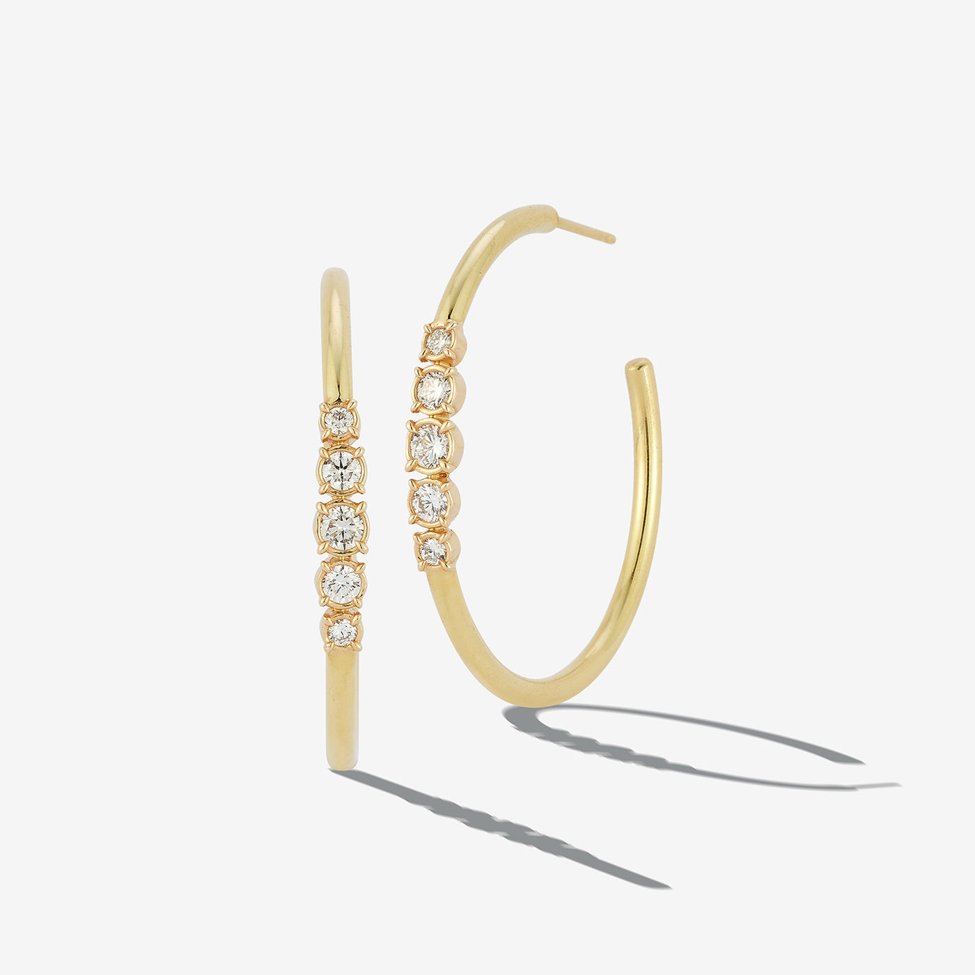 DAUGHTERS JEWELRY　Bold medium hoop Bold medium hoop - DAUGHTERS JEWELRY
