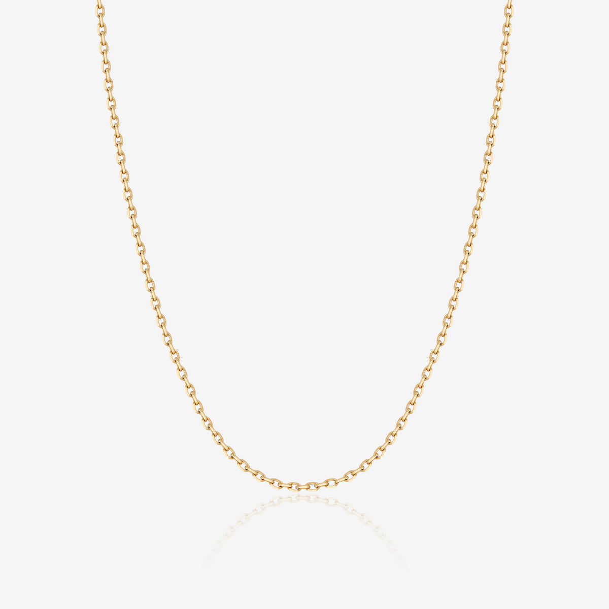 ▼530PARK Oval Chain Combination Necklace Oval Chain Combination Necklace 1.4mm
