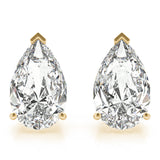 Pear Diamond Studs