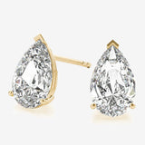 Pear Diamond Studs