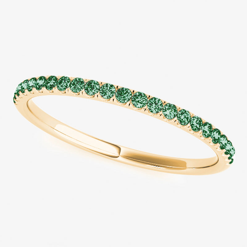 Emerald Petite Stackable Ring